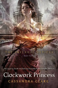 Cassandra Clare Clockwork Princess book cover The Infernal Devices